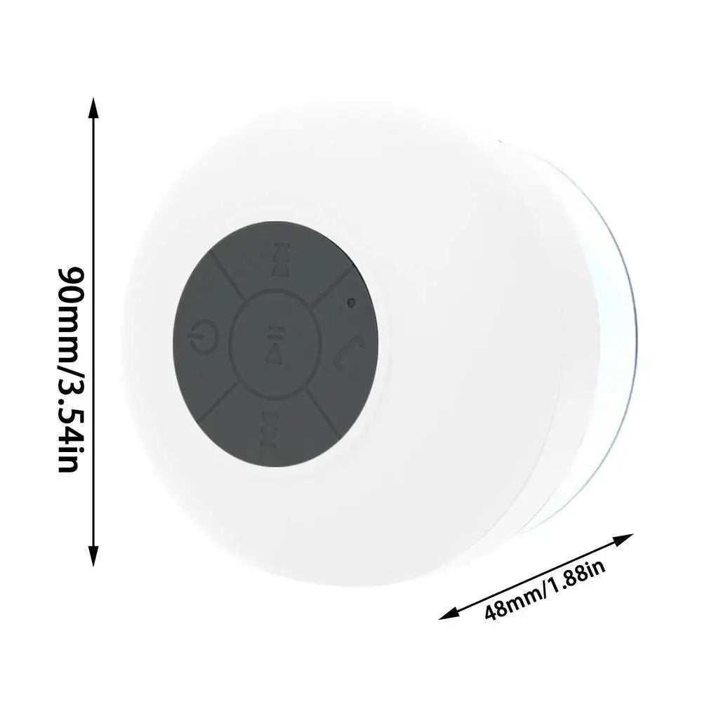 Mini enceinte de salle de bain étanche