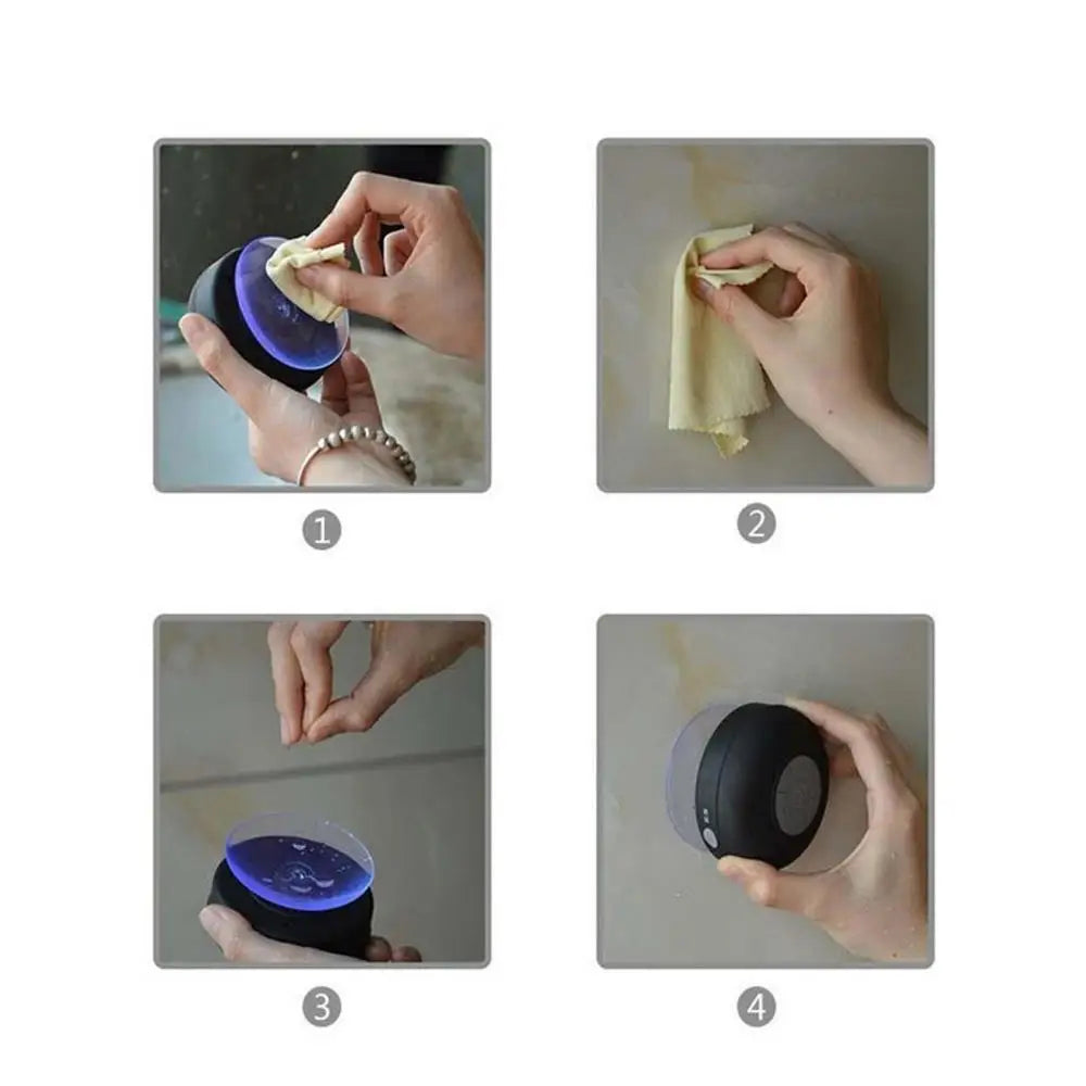Mini enceinte de salle de bain étanche