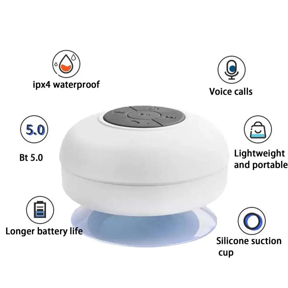 Mini enceinte de salle de bain étanche