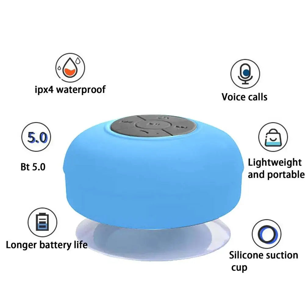 Mini enceinte de salle de bain étanche