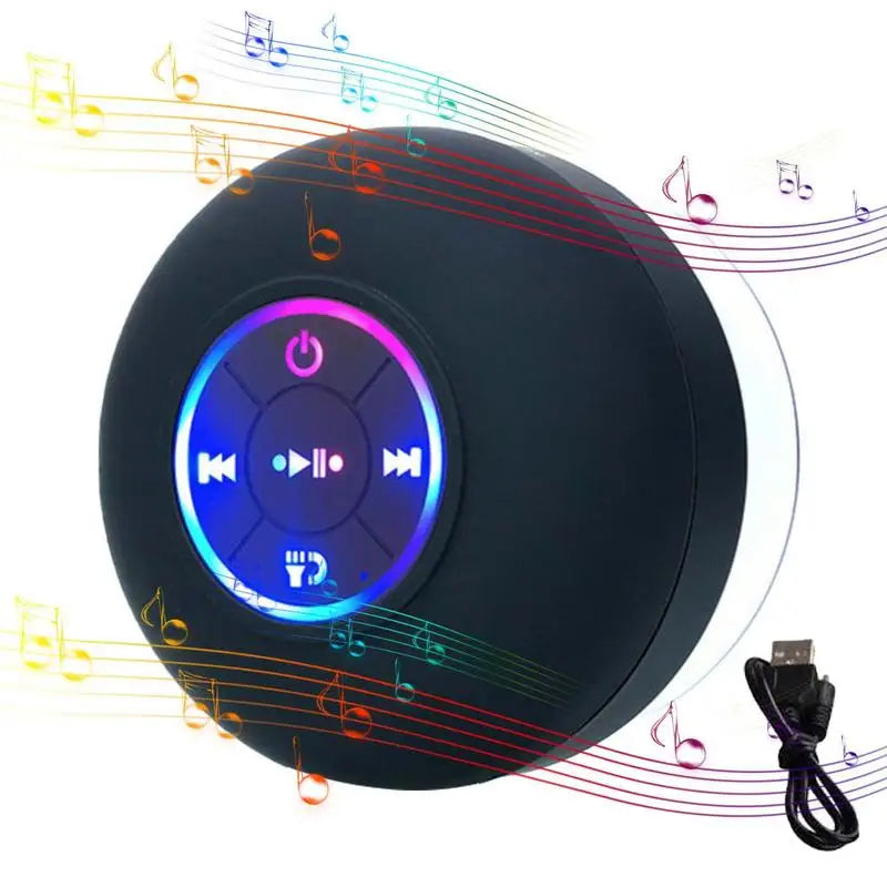 Mini enceinte de salle de bain étanche